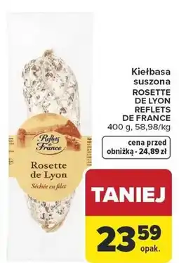 Carrefour Kiełbasa suszona Rosette de Lyon oferta