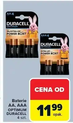 Carrefour Baterie AA, AAA optymalna moc, 4 szt oferta