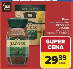 Carrefour Kawa rozpuszczalna kronung oferta
