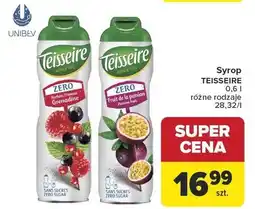 Carrefour Syrop różne rodzaje oferta