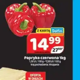 Delfin Papryka czerwona oferta