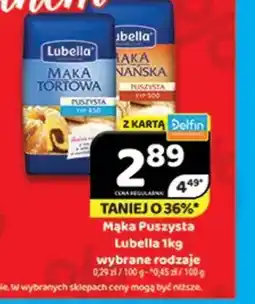 Delfin Mąka Puszysta Lubella oferta