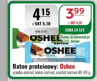 Eurocash Baton proteinowy: Oshee oferta