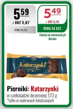 Eurocash Pierniki: Katarzynki w czekoladzie deserowej oferta