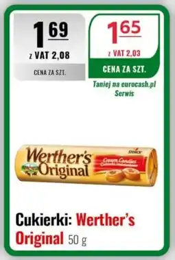 Eurocash Cukierki: Werther's Original oferta