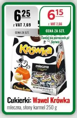 Eurocash Cukierki: Wawel Krówka mleczna, słony karmel oferta