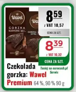 Eurocash Czekolada gorzka: Wawel Premium 64 %, 90% oferta