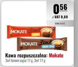 Eurocash Kawa rozpuszczalna: Mokate 3w1 brown sugar/3w1 oferta