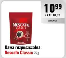 Eurocash Kawa rozpuszczalna: Nescafe Classic oferta