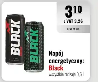Napój energetyczny: Black