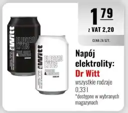 Eurocash Napój elektrolity: Dr Witt oferta