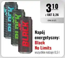 Eurocash Napój energetyczny: Black No Limits oferta