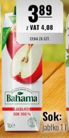 Eurocash Bahama Sok: jabłko oferta