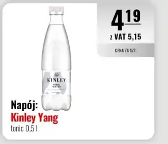 Eurocash Napój: Kinley Yang tonic oferta
