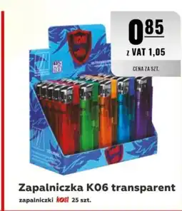 Eurocash Zapalniczka K06 transparent oferta