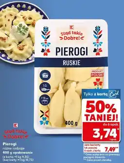 Kaufland Stąd takie Dobre! Pierogi oferta