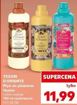 Kaufland TESORI D'ORIENTE Płyn do płukania tkanin różne rodzaje oferta