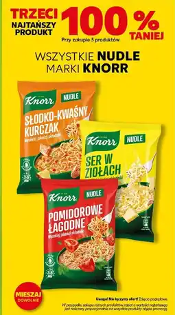 Kaufland WSZYSTKIE NUDLE MARKI KNORR oferta