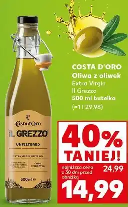 Kaufland Oliwa z oliwek Extra Virgin Il Grezzo 500 ml butelka oferta