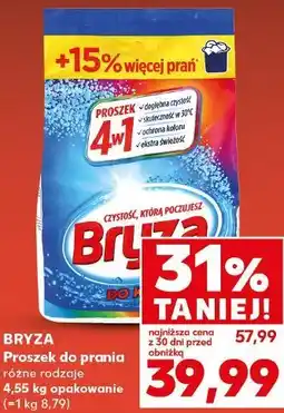 Kaufland BRYZA Proszek do prania różne rodzaje oferta
