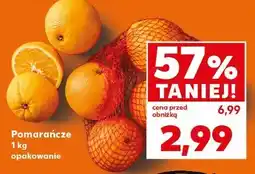 Kaufland Pomarańcze 1 kg opakowanie oferta