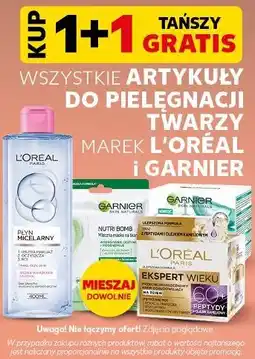 Kaufland WSZYSTKIE ARTYKUŁY DO PIELĘGNACJI TWARZY MAREK L'ORÉAL i GARNIER oferta