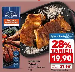 Kaufland MORLINY Żeberka wolno gotowane oferta