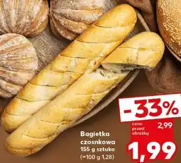 Kaufland Bagietka czosnkowa 155 g sztuka oferta