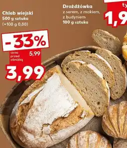 Kaufland Chleb wiejski 500 g sztuka oferta