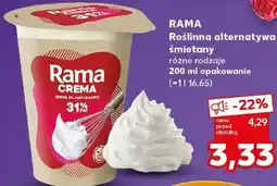 Kaufland Roślinna alternatywa śmietany RAMA oferta