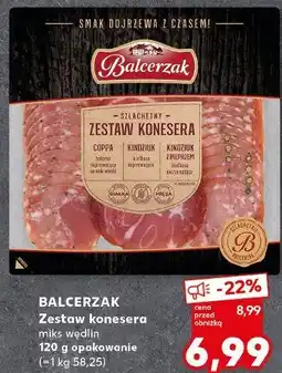 Kaufland Zestaw konesera miks wędlin Balcerzak oferta