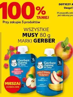 Kaufland WSZYSTKIE MUSY 80 g MARKI GERBER oferta