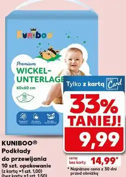 Kaufland KUNIBOO Podkłady do przewijania 10 szt oferta