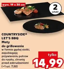 Kaufland COUNTRYSIDE LET'S BBQ Maty do grillowania oferta