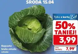 Kaufland Kapusta biała młoda oferta