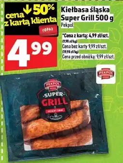 Topaz Kiełbasa śląska Super Grill oferta
