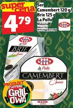 Topaz Ser Camembert 120g / Brie 125g La Polle oferta