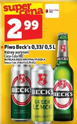 Topaz Piwo Beck's oferta