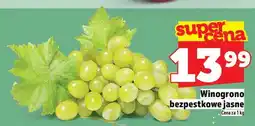 Topaz Winogrono bezpestkowe jasne oferta