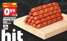 Topaz Parówki hot dog z serem oferta