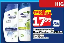 Topaz Szampon do włosów Head&Shoulders Classic Clean/Apple Fresh oferta