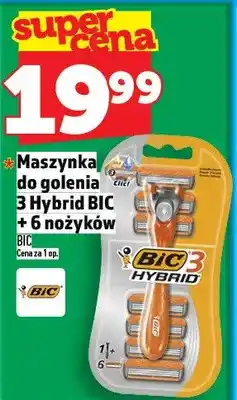 Topaz Maszynka do golenia 3 Hybrid BIC + 6 nożyków oferta