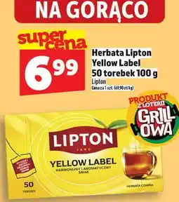 Topaz Herbata Lipton Yellow Label oferta