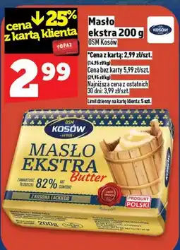 Topaz Masło ekstra oferta