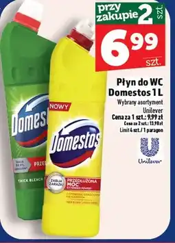 Topaz Płyn do WC Domestos oferta