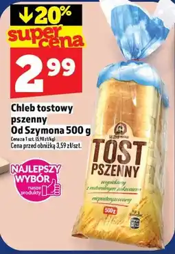 Topaz Chleb tostowy pszenny Od Szymona oferta