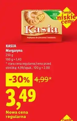 Lidl Margaryna Kasia oferta