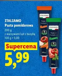 Lidl Pasta pomidorowa oferta