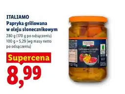 Lidl Papryka grillowana w oleju słonecznikowym oferta