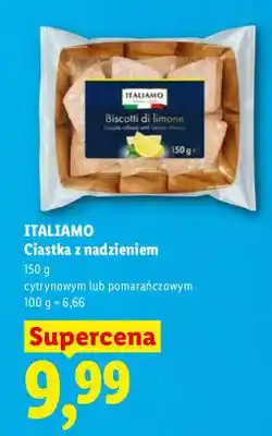 Lidl Ciastka z nadzieniem cytrynowym lub pomarańczowym oferta